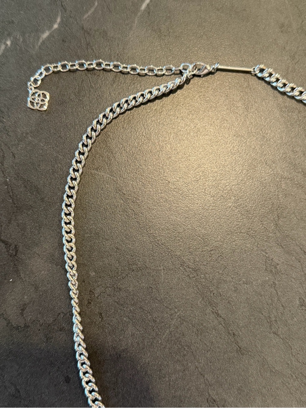 Kendra Scott Silver Chain Necklace - Picture 3 of 4